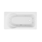 Atlantis Whirlpools Zepher 32 x 60 Rectangular Whirlpool Bathtub 3260ZWL - alternate 2